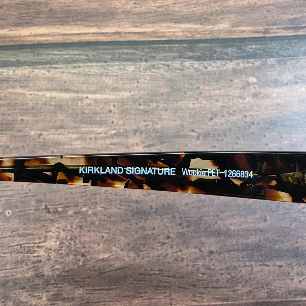 Kirkland Signature Wookie PET 1266834 Tortoise 53-49-140 Made‎ in Italy glasses